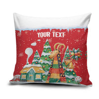 Romania Christmas Personalized Pillow Cover Romanian Folklore Capra Goat - Wonder Print Shop