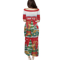 Romania Christmas Personalized Puletasi Romanian Folklore Capra Goat - Wonder Print Shop