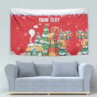 Romania Christmas Personalized Tapestry Romanian Folklore Capra Goat - Wonder Print Shop