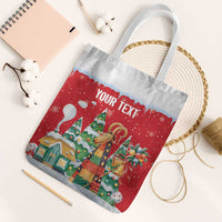 Romania Christmas Personalized Tote Bag Romanian Folklore Capra Goat - Wonder Print Shop