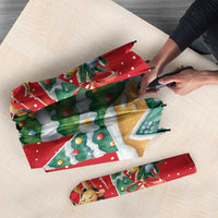 Romania Christmas Personalized Umbrella Romanian Folklore Capra Goat - Wonder Print Shop