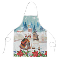 Romania Christmas Apron Romanian Folklore Traditional Christmas Mask - Wonder Print Shop