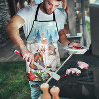 Romania Christmas Apron Romanian Folklore Traditional Christmas Mask - Wonder Print Shop