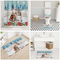 Romania Christmas Bathroom Set Romanian Folklore Traditional Christmas Mask - Wonder Print Shop