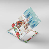 Romania Christmas Canvas Wall Art Romanian Folklore Traditional Christmas Mask - Wonder Print Shop