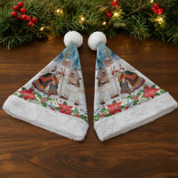 Romania Christmas Santa Hat Romanian Folklore Traditional Christmas Mask - Wonder Print Shop