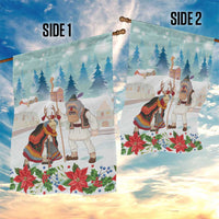Romania Christmas Garden Flag Romanian Folklore Traditional Christmas Mask - Wonder Print Shop