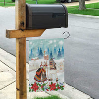 Romania Christmas Garden Flag Romanian Folklore Traditional Christmas Mask - Wonder Print Shop
