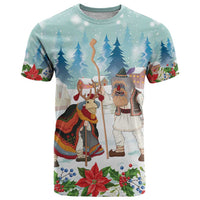 Romania Christmas T Shirt Romanian Folklore Traditional Christmas Mask - Wonder Print Shop