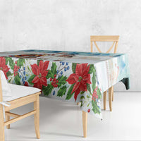 Romania Christmas Tablecloth Romanian Folklore Traditional Christmas Mask - Wonder Print Shop