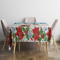 Romania Christmas Tablecloth Romanian Folklore Traditional Christmas Mask - Wonder Print Shop