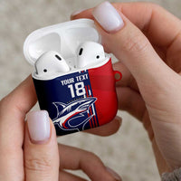 Cape Verde Football AirPods Case Tubaroes Azuis Pride - Wonder Print Shop