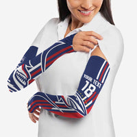 Cape Verde Football Arm Sleeves Tubaroes Azuis Pride - Wonder Print Shop