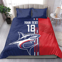 Cape Verde Football Bedding Set Tubaroes Azuis Pride - Wonder Print Shop