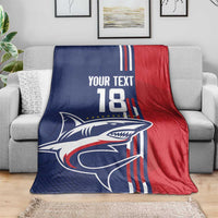 Cape Verde Football Blanket Tubaroes Azuis Pride - Wonder Print Shop