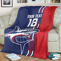 Cape Verde Football Blanket Tubaroes Azuis Pride - Wonder Print Shop