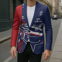 Cape Verde Football Blazer Tubaroes Azuis Pride - Wonder Print Shop