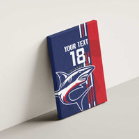 Cape Verde Football Canvas Wall Art Tubaroes Azuis Pride - Wonder Print Shop