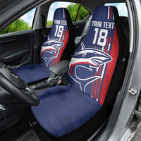 Cape Verde Football Car Seat Cover Tubaroes Azuis Pride - Wonder Print Shop
