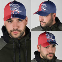 Cape Verde Football Classic Cap Tubaroes Azuis Pride - Wonder Print Shop