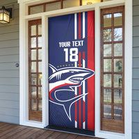 Cape Verde Football Door Cover Tubaroes Azuis Pride - Wonder Print Shop