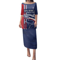 Cape Verde Football Family Matching Puletasi and Hawaiian Shirt Tubaroes Azuis Pride - Wonder Print Shop