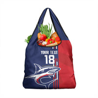 Cape Verde Football Grocery Bag Tubaroes Azuis Pride - Wonder Print Shop