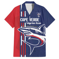 Cape Verde Football Hawaiian Shirt Tubaroes Azuis Pride - Wonder Print Shop