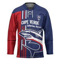 Cape Verde Football Hockey Jersey Tubaroes Azuis Pride - Wonder Print Shop