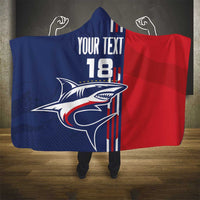 Cape Verde Football Hooded Blanket Tubaroes Azuis Pride - Wonder Print Shop