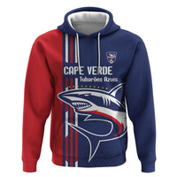 Cape Verde Football Hoodie Tubaroes Azuis Pride - Wonder Print Shop