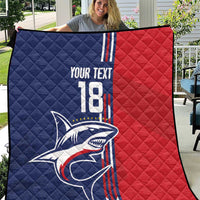 Cape Verde Football Quilt Tubaroes Azuis Pride - Wonder Print Shop