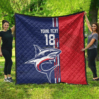 Cape Verde Football Quilt Tubaroes Azuis Pride - Wonder Print Shop