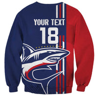 Cape Verde Football Sweatshirt Tubaroes Azuis Pride - Wonder Print Shop