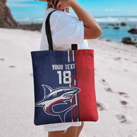 Cape Verde Football Tote Bag Tubaroes Azuis Pride - Wonder Print Shop