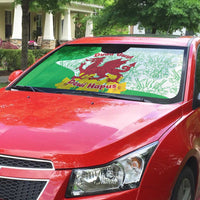 Saint David’s Day Welsh Dragon Auto Sun Shade Dydd Gwyl Dewi Hapus - Wonder Print Shop