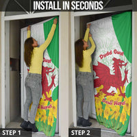 Saint David’s Day Welsh Dragon Door Cover Dydd Gwyl Dewi Hapus - Wonder Print Shop
