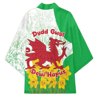 Saint David’s Day Welsh Dragon Kimono Dydd Gwyl Dewi Hapus - Wonder Print Shop