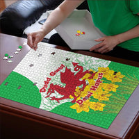 Saint David’s Day Welsh Dragon Puzzle Dydd Gwyl Dewi Hapus - Wonder Print Shop