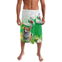 Wales Corgi Daffodil Lavalava Playful Welsh Dog - Wonder Print Shop