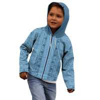 Greek Key Pattern Kid Hoodie Ancient Meander Geometric Art