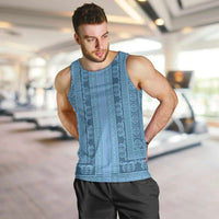 Greek Key Pattern Men Tank Top Ancient Meander Geometric Art
