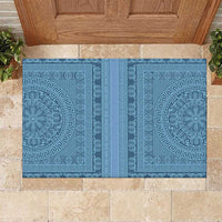 Greek Key Pattern Rubber Doormat Ancient Meander Geometric Art