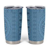 Greek Key Pattern Tumbler Cup Ancient Meander Geometric Art