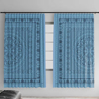 Greek Key Pattern Window Curtain Ancient Meander Geometric Art