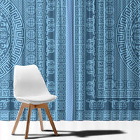 Greek Key Pattern Window Curtain Ancient Meander Geometric Art