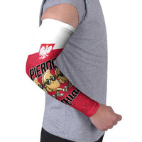 Funny Pierogi Squad Arm Sleeves Polish Pride Food Humor