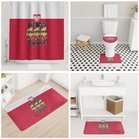Funny Pierogi Squad Bathroom Set Polish Pride Food Humor