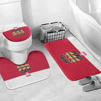 Funny Pierogi Squad Bathroom Set Polish Pride Food Humor