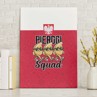 Funny Pierogi Squad Canvas Wall Art Polish Pride Food Humor